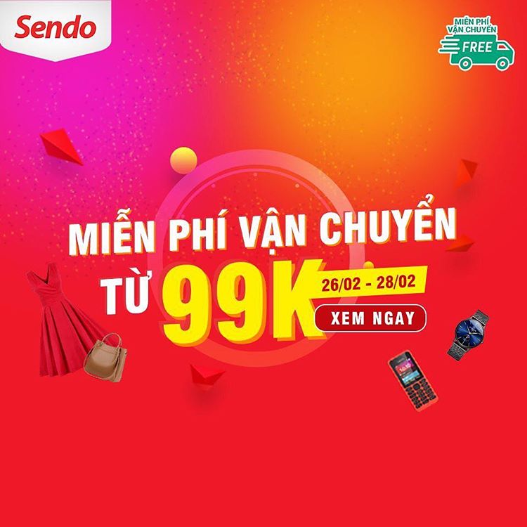 Các gói dịch vụ vận chuyển trên Sendo
