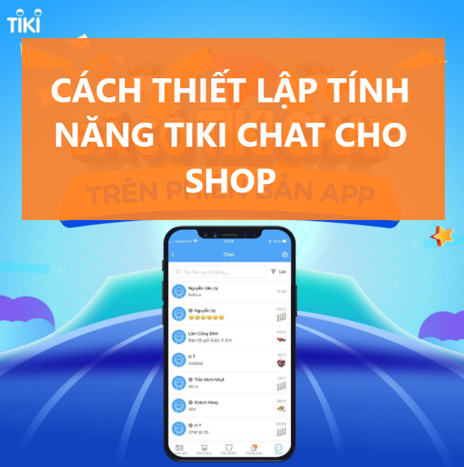 Hướng dẫn cách cài đặt Tiki chat cho shop nhanh chóng 