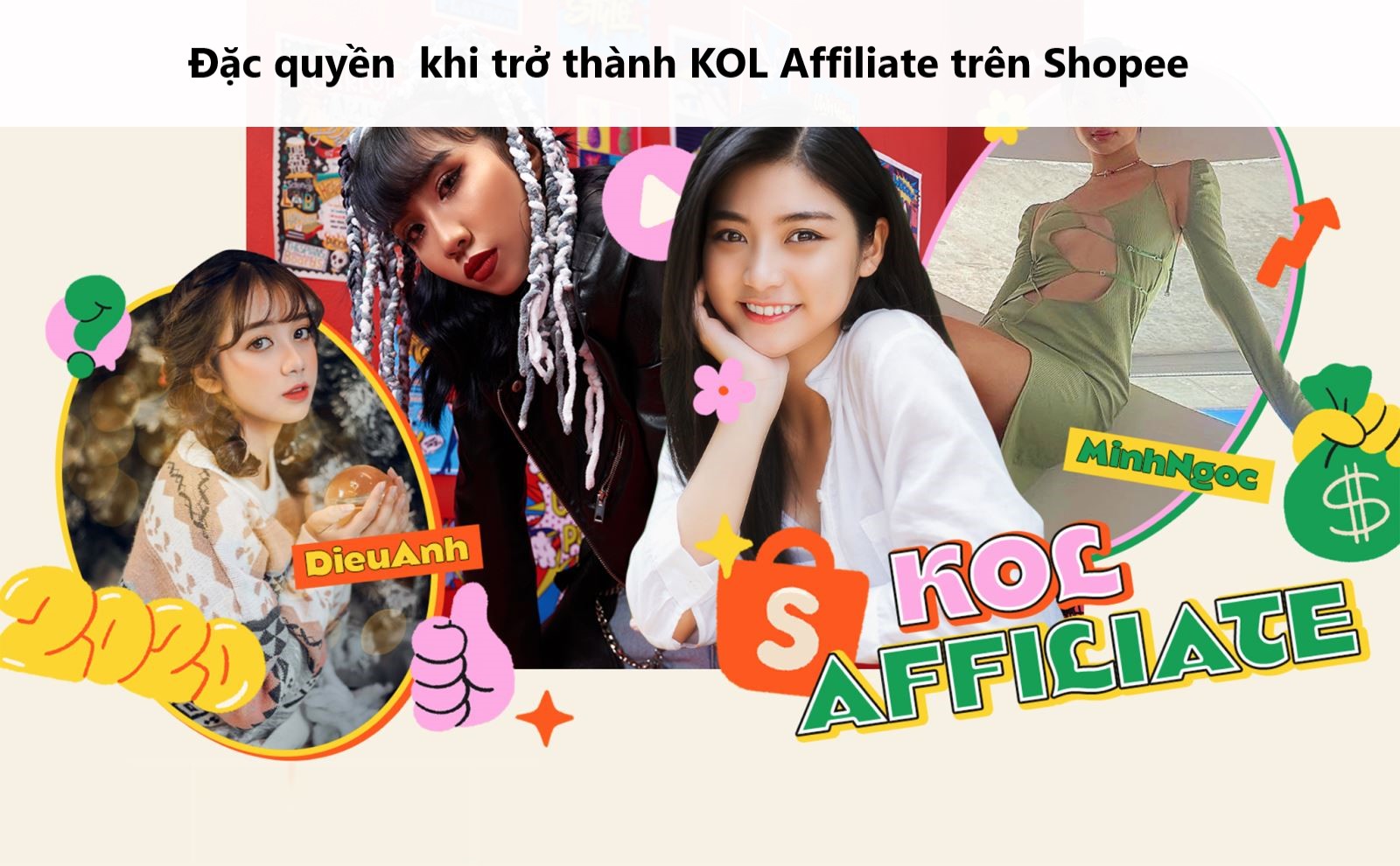 Đặc quyền khi trở thành KOL Affiliate trên Shopee 