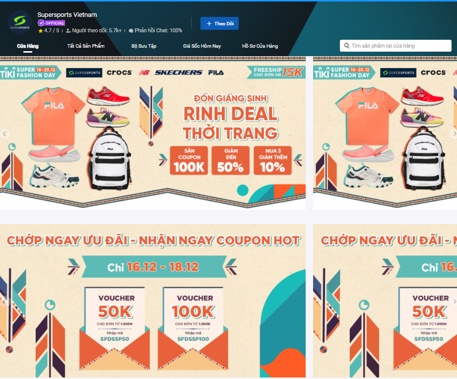 Hướng dẫn người bán sử dụng tính năng trang trí gian hàng trên Tiki 