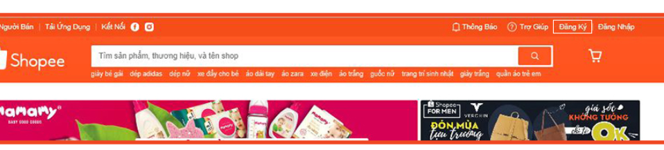 Cách đăng ký tài khoản trên Shopee 