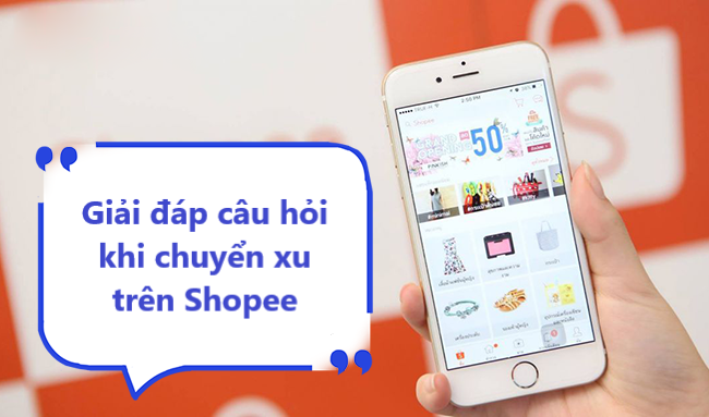 Giải đáp một số câu hỏi khi chuyển xu cho tài khoản khác trên Shopee