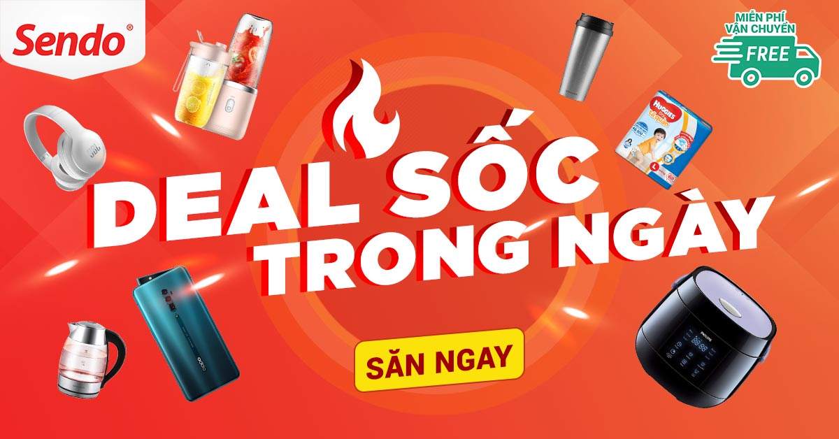 Tăng doanh số khủng cho shop với chương trình Deal sốc trên Sendo