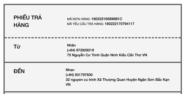 Gửi lại hàng cho người bán trên Shopee bằng cách nào?