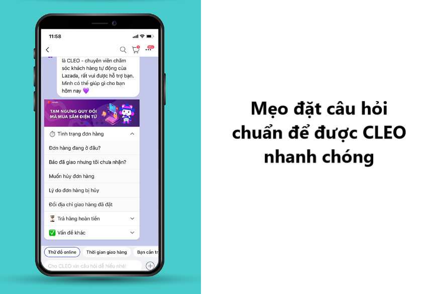 Mẹo đặt câu hỏi chuẩn để được CLEO hỗ trợ nhanh chóng