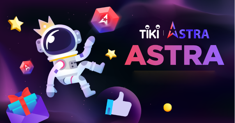Hướng dẫn mua bán điểm thưởng Astra trên sàn Tiki 