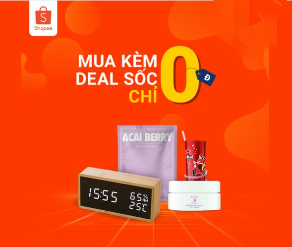 Giải đáp các câu hỏi về chương trình mua kèm Deal Sốc trên Shopee 
