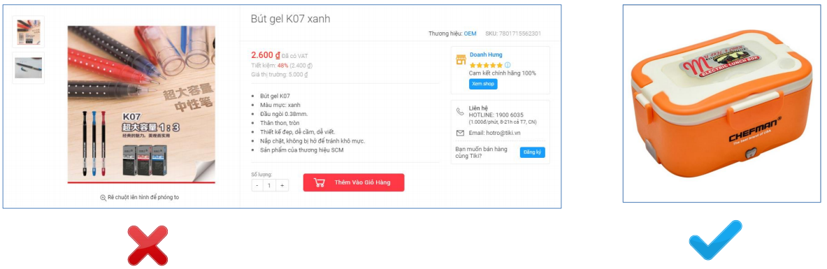 Những lưu ý khi đăng sản phẩm bán hàng trên Tiki