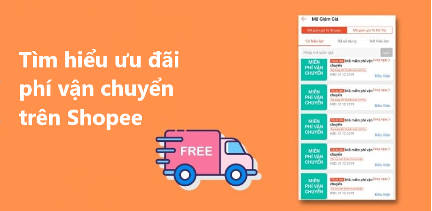 Tìm hiểu ưu đãi phí vận chuyển dành cho người bán trên shopee 