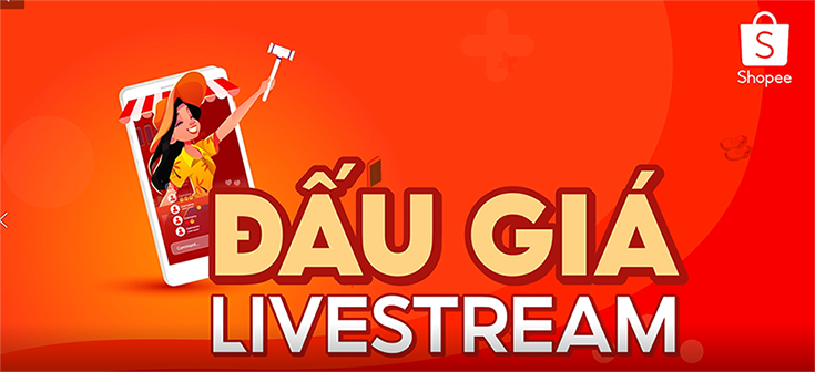 Tìm hiểu về tính năng Đấu giá trên Shopee Live