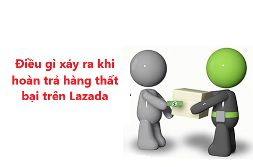 Điều gì xảy ra khi hoàn trả hàng thất bại trên Lazada 